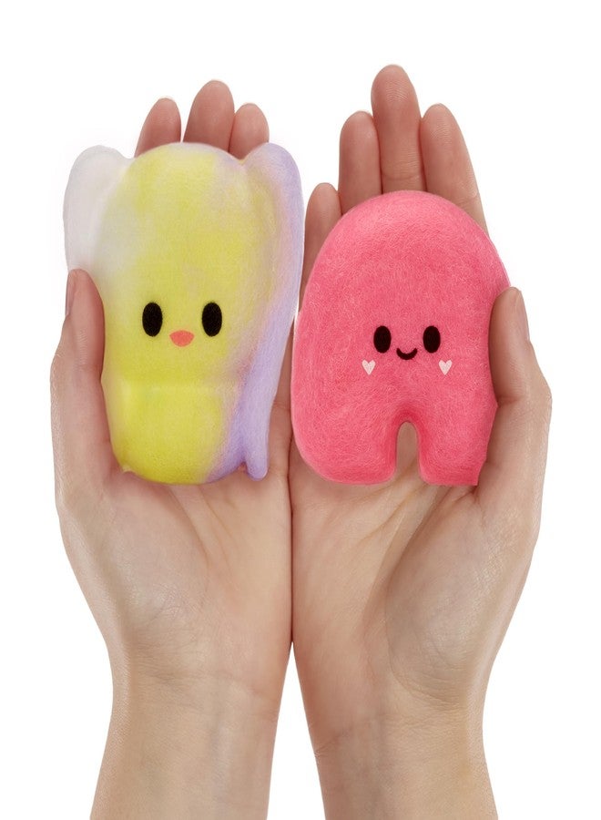 Fluffie Stuffiez Bunny & Rainbow Minis Collectible Feature Plush, Surprise Reveal Unboxing Soft and Squishy Tactile Play Fidget DIY - Image 1